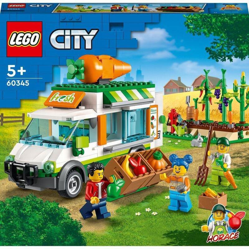 LEGO City Farmers Market Van 60345 (310 Pieces), , large image number 5