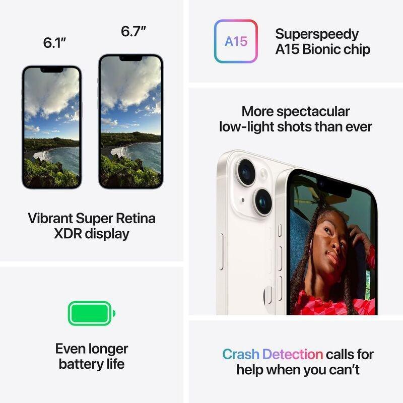 Apple iPhone 14 Plus 256GB - Blue, , large image number 7