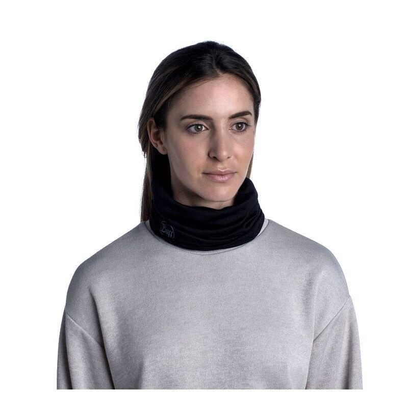 Buff Lightweight Merino Wool Solid Black Adult SS22 Headwear, , large image number 2