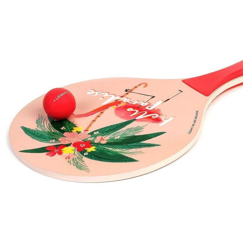 Legami Beach Rackets & Balls - Flamingo, , large image number 2
