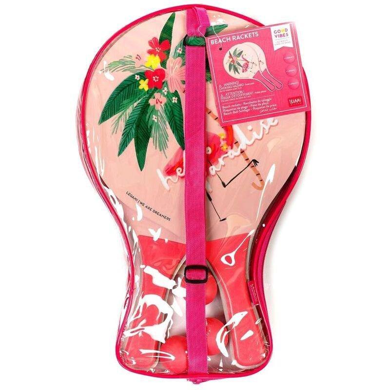 Legami Beach Rackets & Balls - Flamingo, , large image number 3