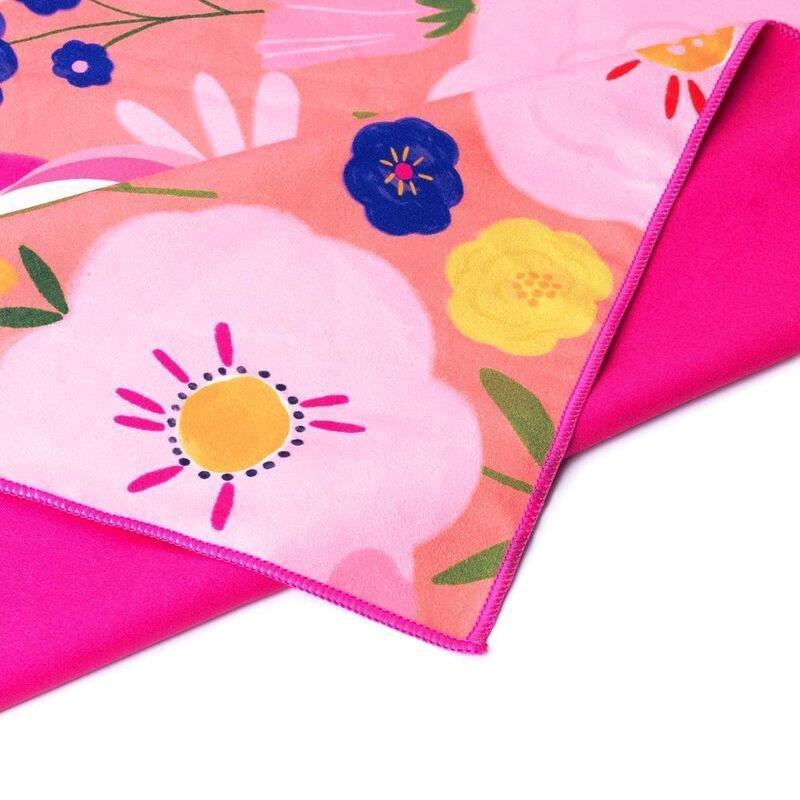 Legami Beach Towel - Flowers (85 x 180 cm), , large image number 1