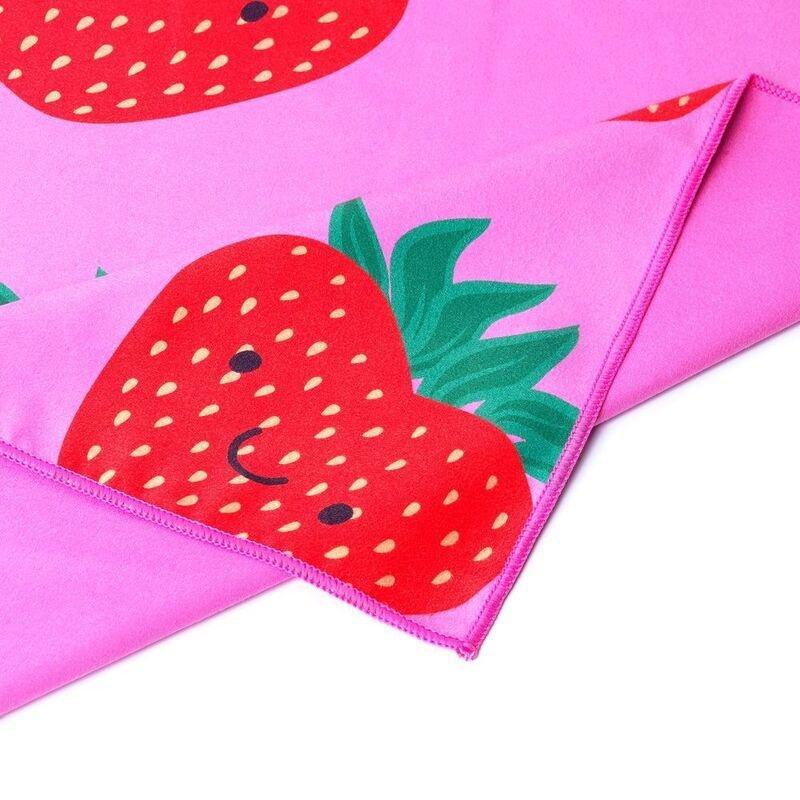 Legami Beach Towel - Strawberry (85 x 180 cm), , large image number 1