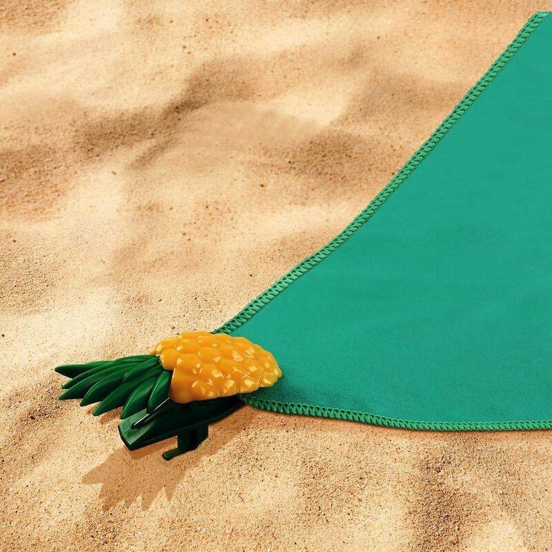 Legami Beach Towel Anchor Stakes - Pineapple (Pack of 4), , large image number 1