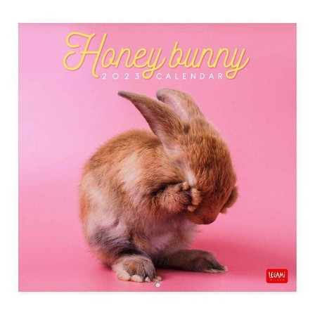 LEGAMI - Legami Calendar 2023 (30 x 29 cm) - Honey Bunny