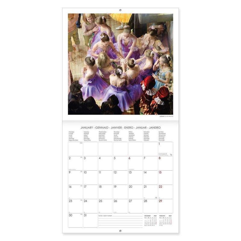 Legami Calendar 2023 (30 x 29 cm) - Ballet, , large image number 1