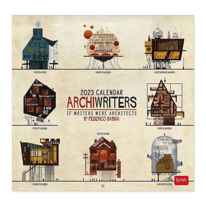 Legami Uncoated Paper Calendar 2023 (30 x 29 cm) - Archiwriter, , large image number 0