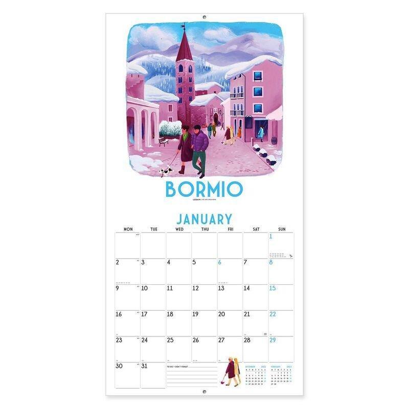 Legami Uncoated Paper Calendar 2023 (30 x 29 cm) - Italy, , large image number 1
