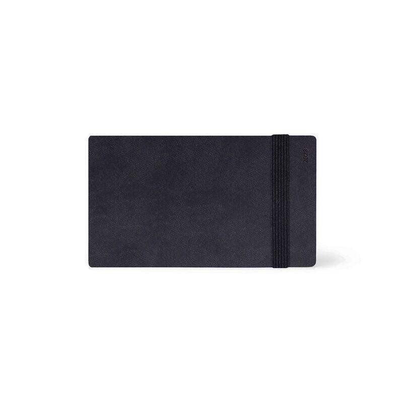 Legami Small Weekly Horizontal Diary 12 + 1 Month 2023 (9.5 x 13 cm) - Black, , large image number 0