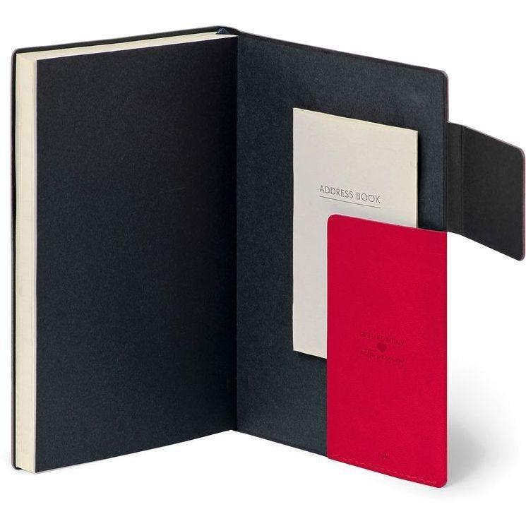 Legami Medium Weekly Diary with Notebook 12 Month 2023 (12 x 18 cm) - Red, , large image number 3
