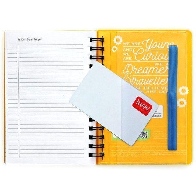 Legami Small Weekly Spiral Bound Diary 12 Month 2023 (9.5 x 13 cm) - Daisy, , large image number 3
