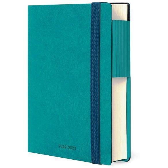 Legami Small Daily Diary 16 Month 2022/2023 (9.5 x 13 cm) - Petrol Blue, , large image number 2