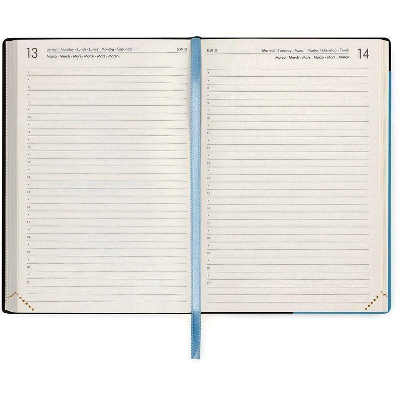 Legami Medium Daily Diary 16 Month 2022/2023 (12 x 18 cm) - Sky Blue, , large image number 1