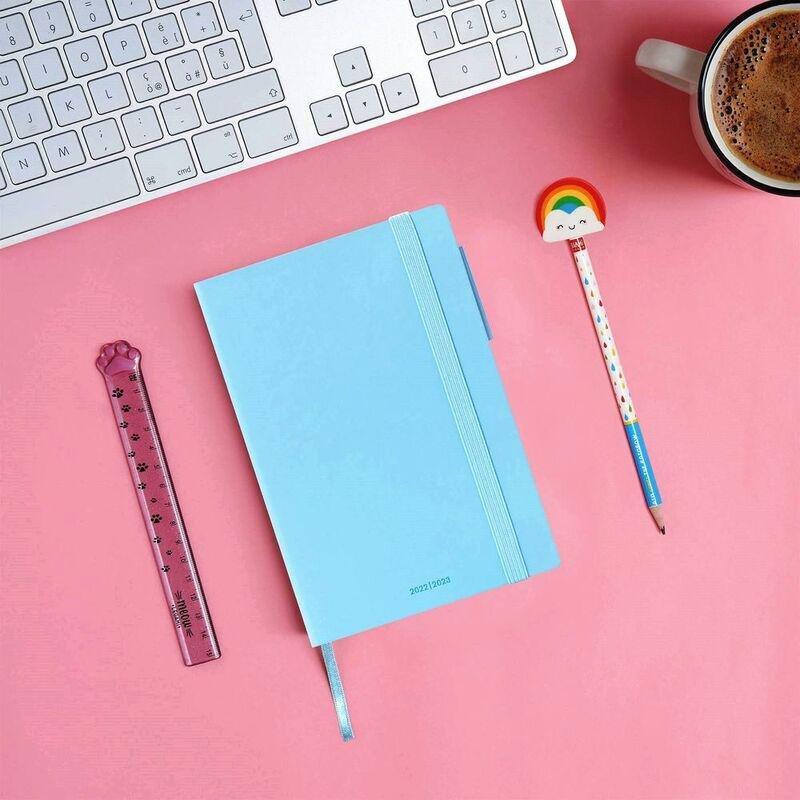 Legami Medium Daily Diary 16 Month 2022/2023 (12 x 18 cm) - Sky Blue, , large image number 4