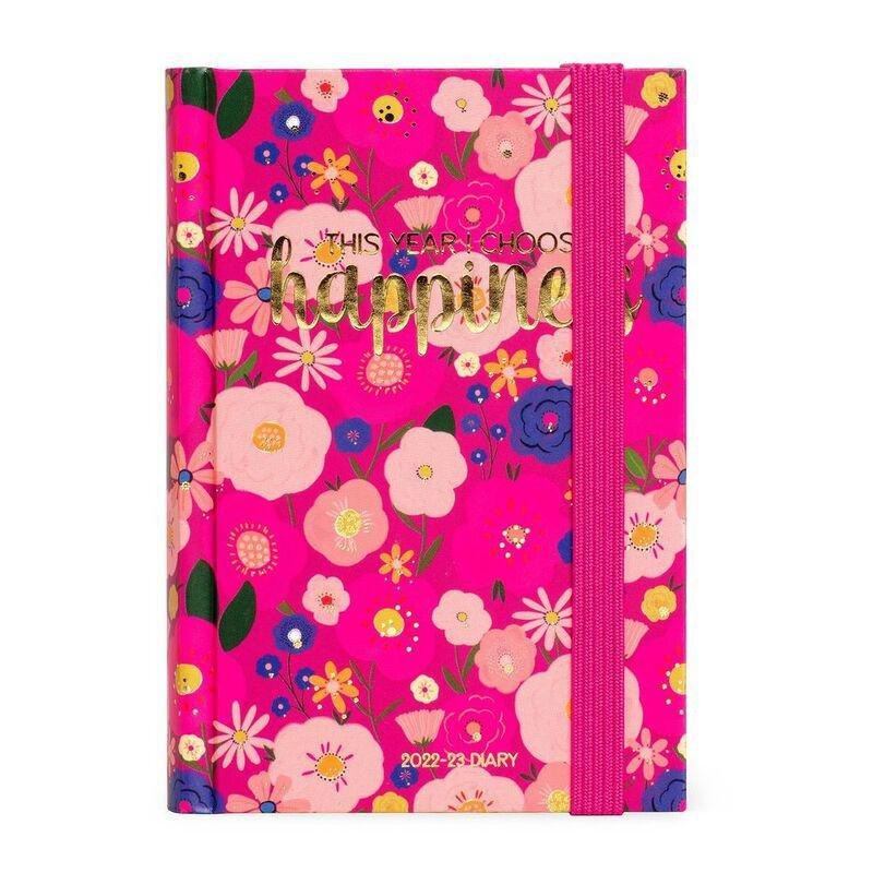 Legami Small Photo Daily Diary 16 Month 2022/2023 (9.5 x 13 cm) - Flowers, , large image number 0