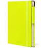 LEGAMI - Legami Small Weekly Diary with Notebook 18 Month 2022/2023 (9.5 x 13 cm) - Lime Green
