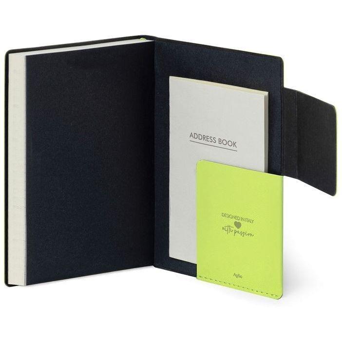 Legami Small Weekly Diary with Notebook 18 Month 2022/2023 (9.5 x 13 cm) - Lime Green, , large image number 3