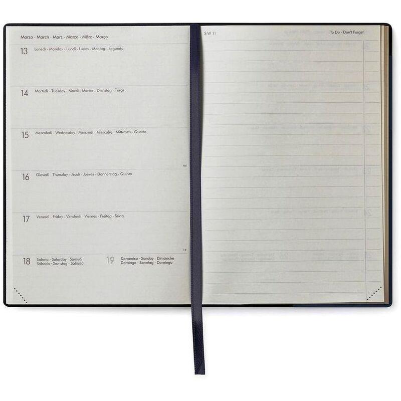 Legami Medium Weekly Diary with Notebook 18 Month 2022/2023 (12 x 18 cm) - Blue, , large image number 1