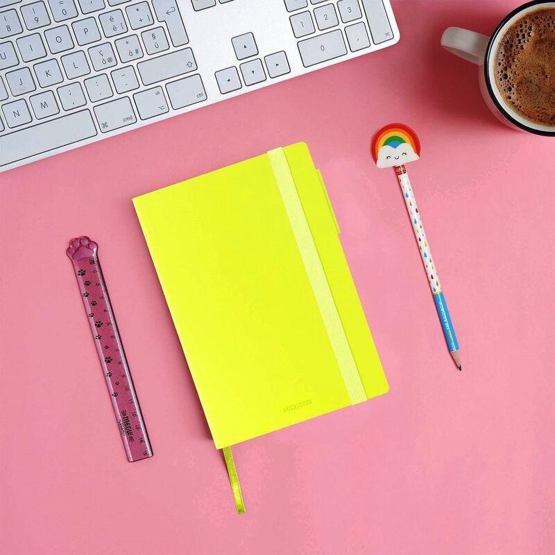 Legami Medium Weekly Diary with Notebook 18 Month 2022/2023 (12 x 18 cm) - Lime Green, , large image number 4