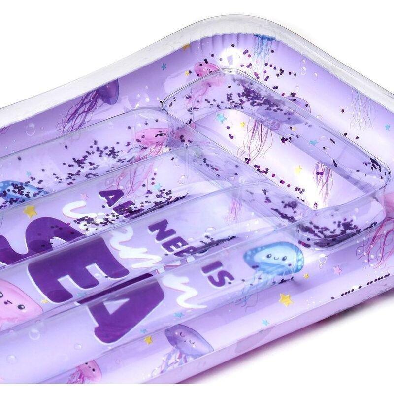 Legami Inflatable Lilo Pool Mattress - Jellyfish, , large image number 2