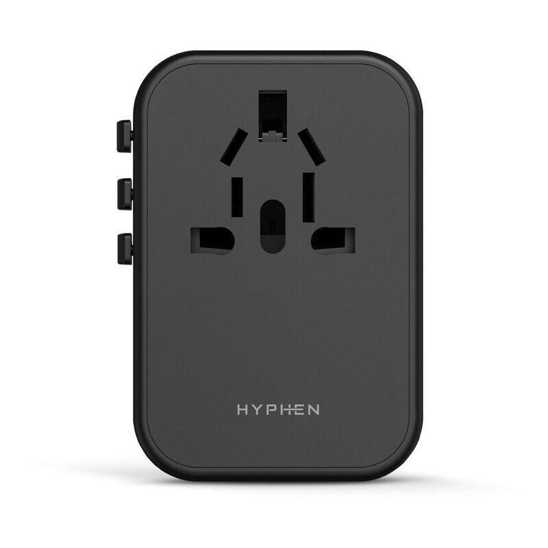 Hyphen Charge Point 35W Travel Adaptor - Black, , large image number 5