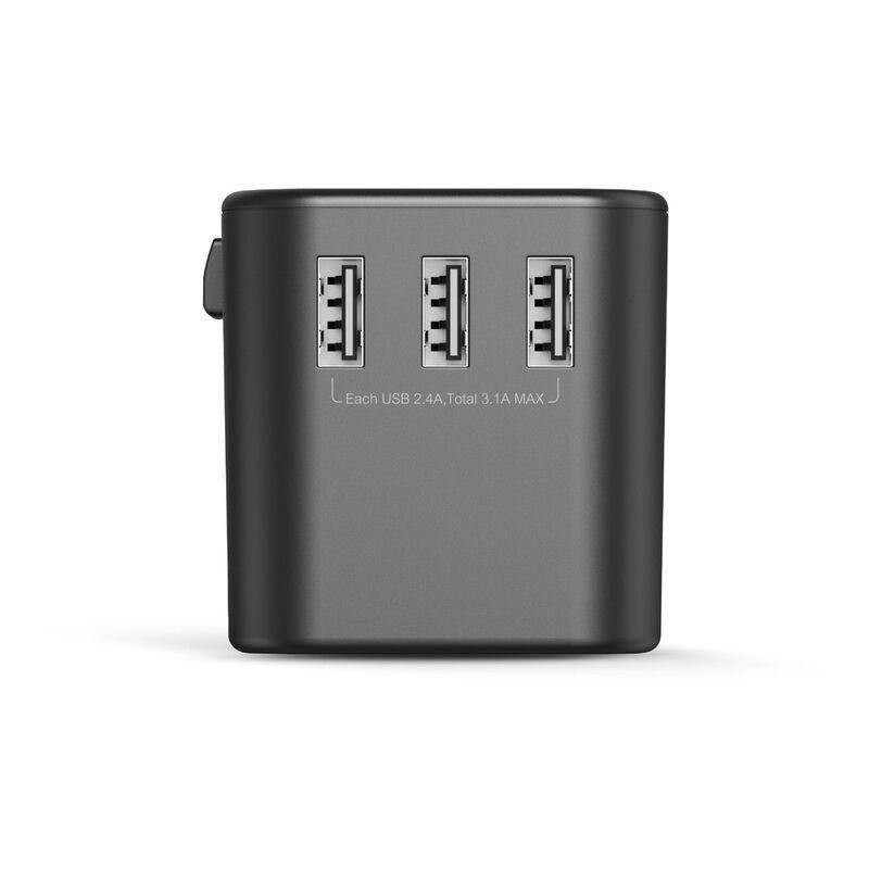Hyphen Charge Point 35W Travel Adaptor - Black, , large image number 6