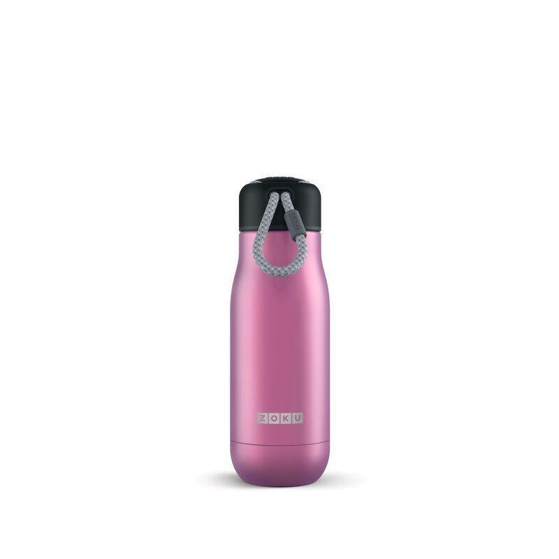 Zoku Vacuum Insulated Stainless Steel Water Bottle 350ml - Lavender, , medium