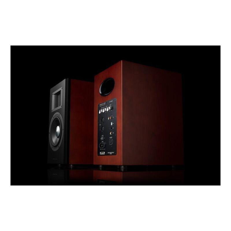 Edifier Air Pulse A300-CH PRO Styling Dual Active Bookshelf Speakers Hi-Res Cherry Wood BT, , large image number 3