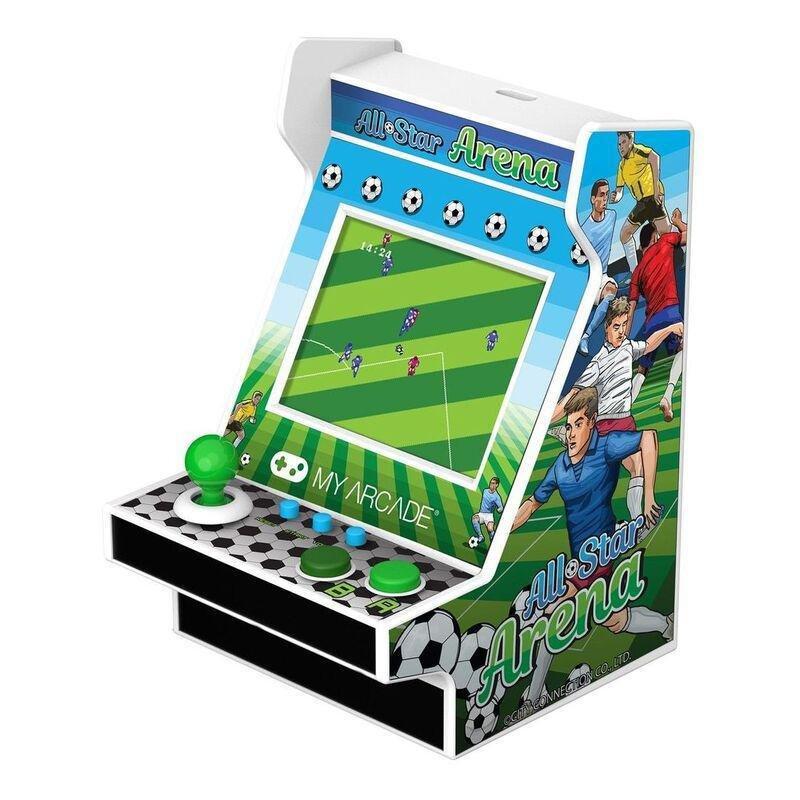 My Arcade All-Star Arena + 200 Games Nano Player - Green/White (4.5-inch), , large image number 0