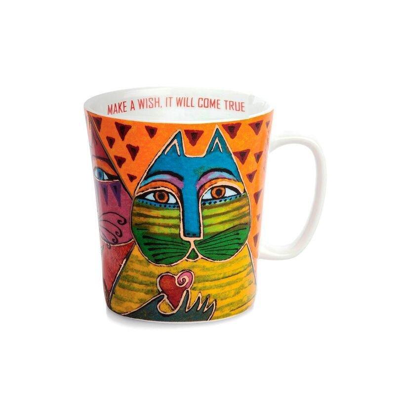 Laurel Burch Porcelain Mug 430ml - Orange, , large image number 0