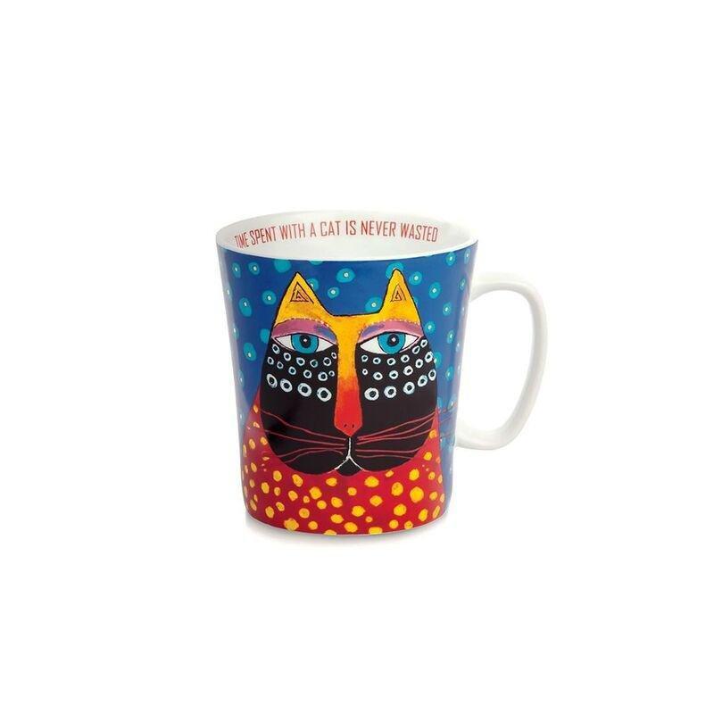 Laurel Burch Porcelain Mug 430ml - Blue, , large image number 0