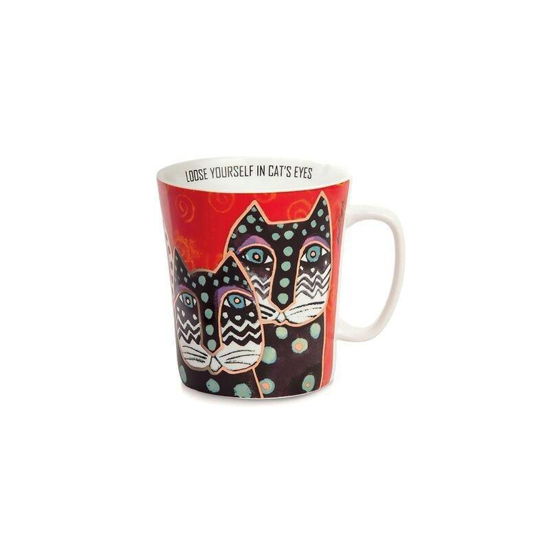 Laurel Burch Porcelain Mug 430ml - Red, , large image number 0