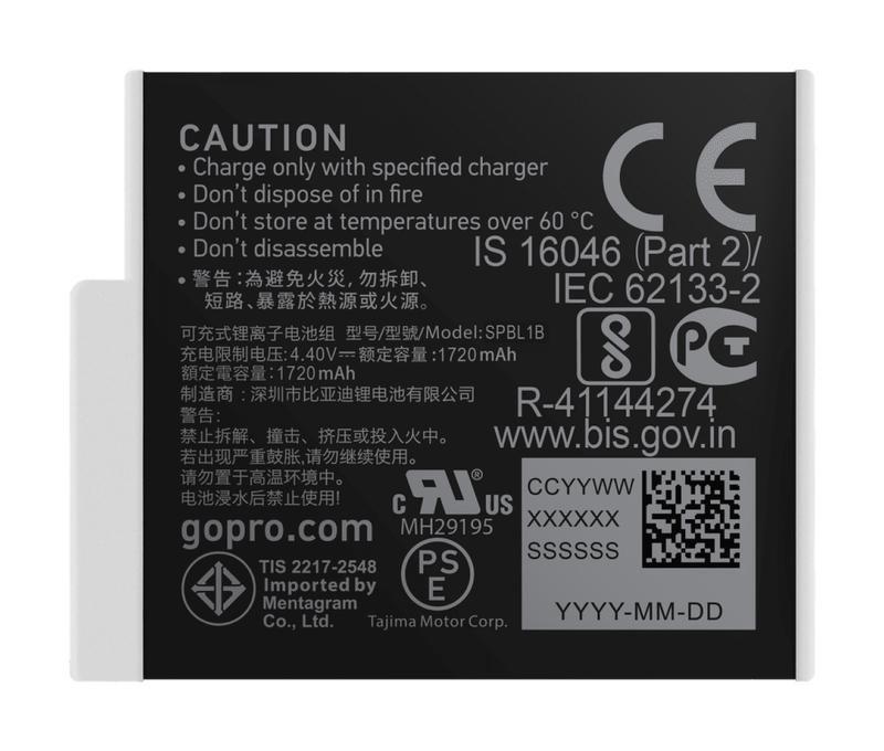 GoPro Enduro Camera Battery - Black, , large image number 3