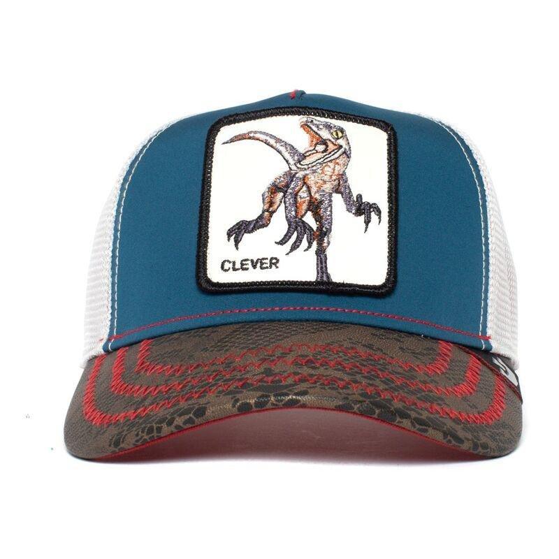 Goorin Bros Little Raptor Kids' Trucker Cap Teal, , medium