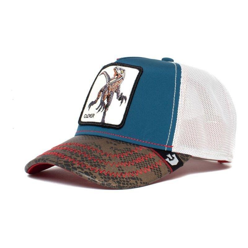 Goorin Bros Little Raptor Kids' Trucker Cap Teal, , large image number 4