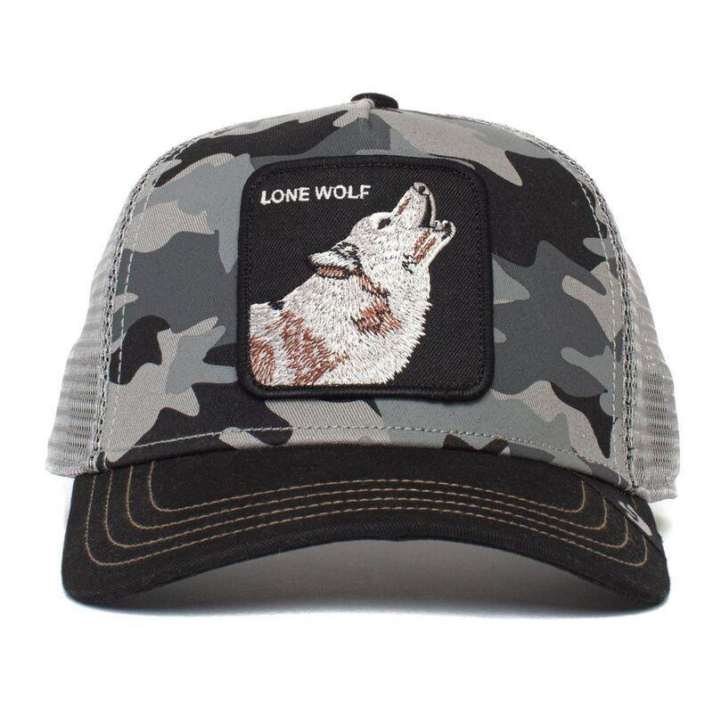 Goorin Bros Dog Soldier Unisex Trucker Cap - Black, , large image number 0