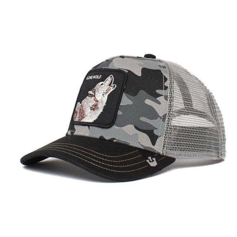 Goorin Bros Dog Soldier Unisex Trucker Cap - Black, , large image number 1