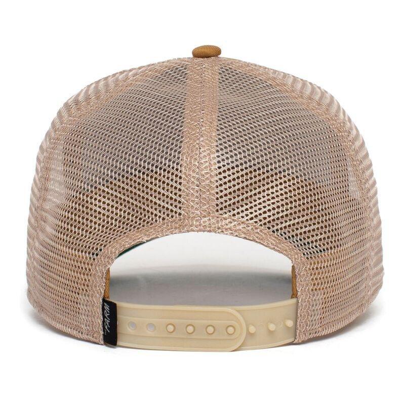 Goorin Bros The Goat Unisex Trucker Cap - Khaki, , medium