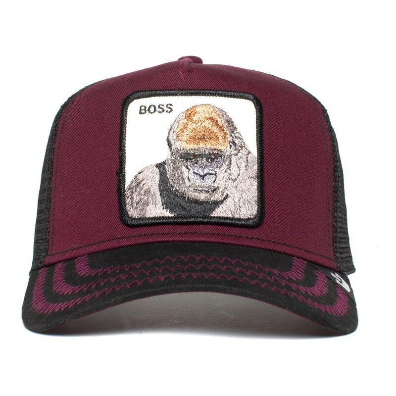 Goorin Bros The Boss Unisex Trucker Cap - Wine, , large image number 0