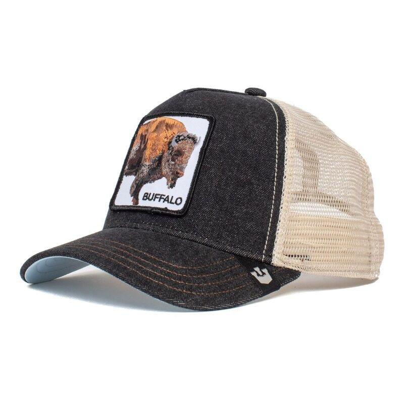 Goorin Bros The Buffalo Unisex Trucker Cap - Black, , large image number 0