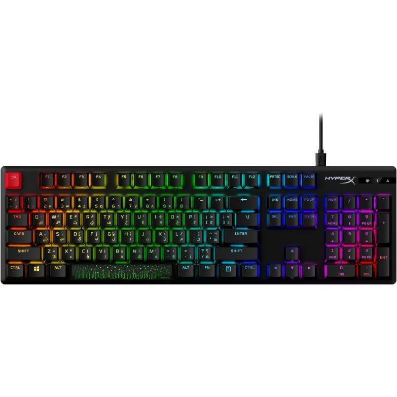 HyperX Alloy Origins PBT Mechanical Gaming Keyboard - HX Red Switch (Arabic/English), , large image number 0