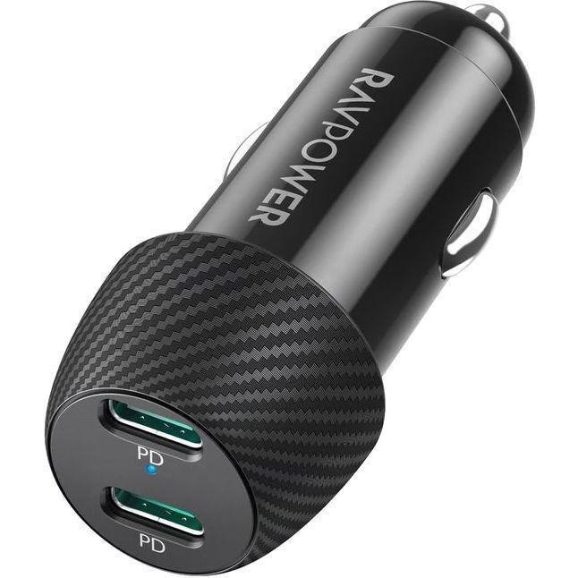 Ravpower RP-VC032 PD 50W Car Charger - Black, , large image number 1