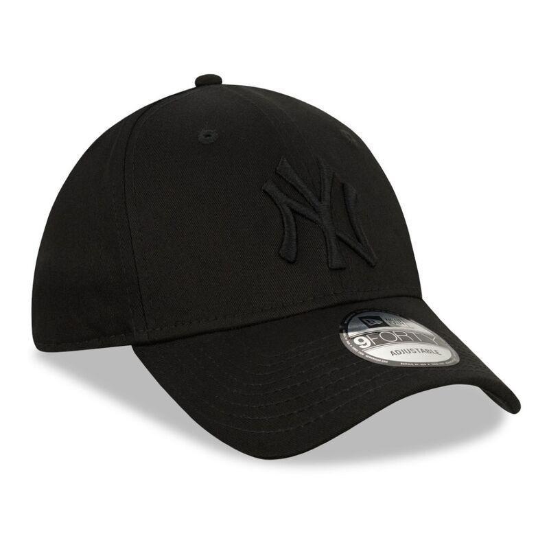 New Era League Essential 9Forty New York Yankees Men's Strapback Cap - Black, , large image number 2