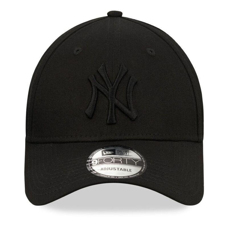 New Era League Essential 9Forty New York Yankees Men's Strapback Cap - Black, , large image number 3