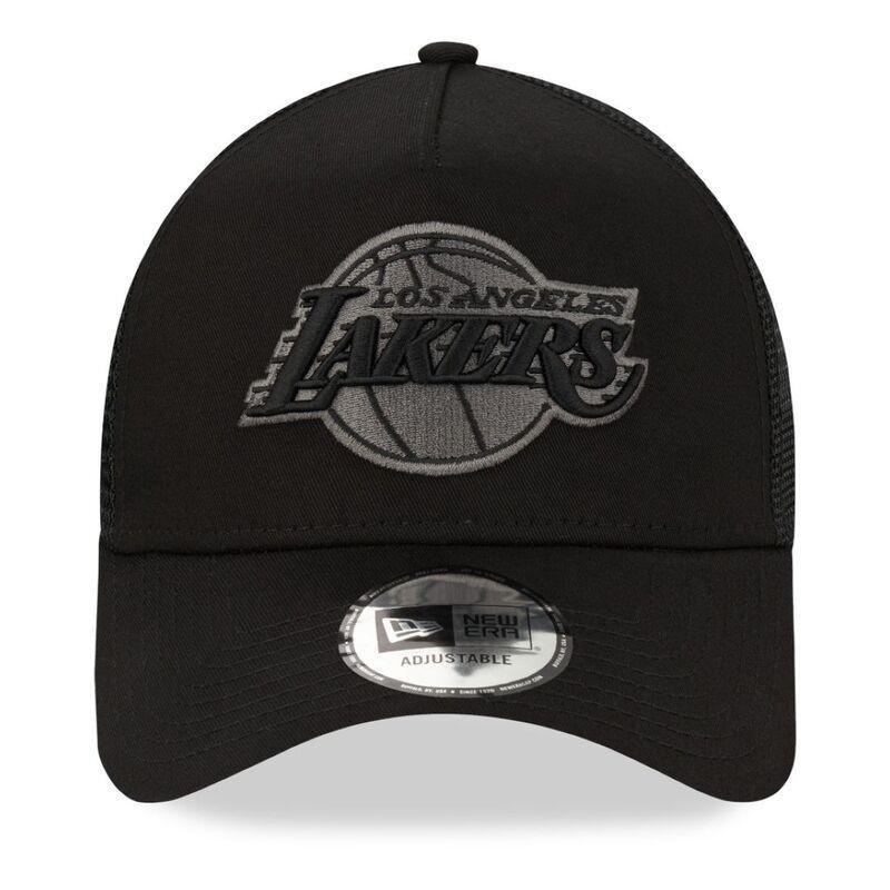 New Era NBA Los Angeles Lakers 9Forty Men's Trucker Cap - Black, , large image number 4