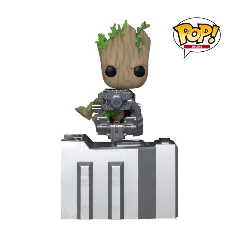 Funko Pop! Deluxe Marvel Guardian of The Galaxy Ship Groot Exclusive 3.75-Inch Vinyl Figure, , large image number 0