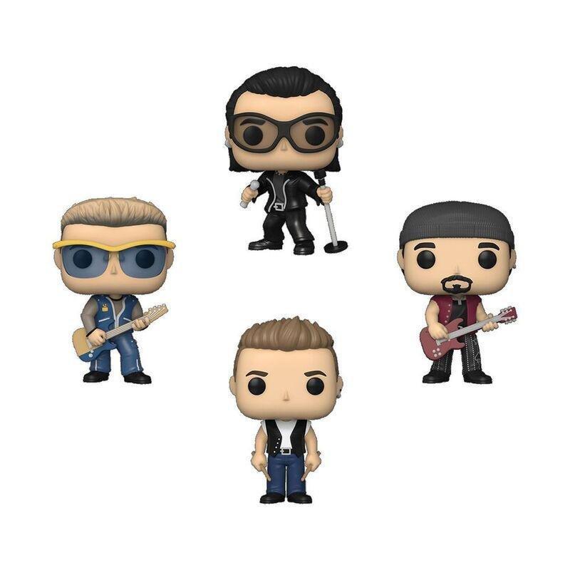 Funko Pop! Rocks U2 ZooTV Exclusive 3.75-Inch Vinyl Figure (Set of 4), , large image number 0