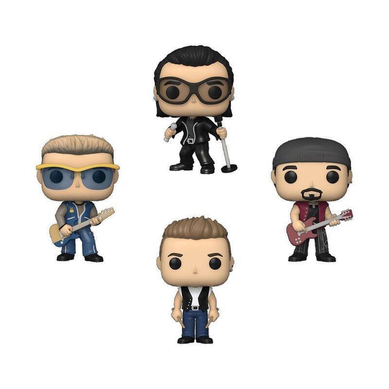 U2 (ZooTV) Funko Pop! Rocks Complete Set (4) - CLARKtoys