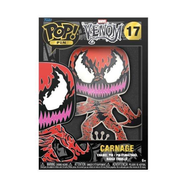 Funko Enamel Pin! Marvel Venom Carnage Enamel Pin, , large image number 0