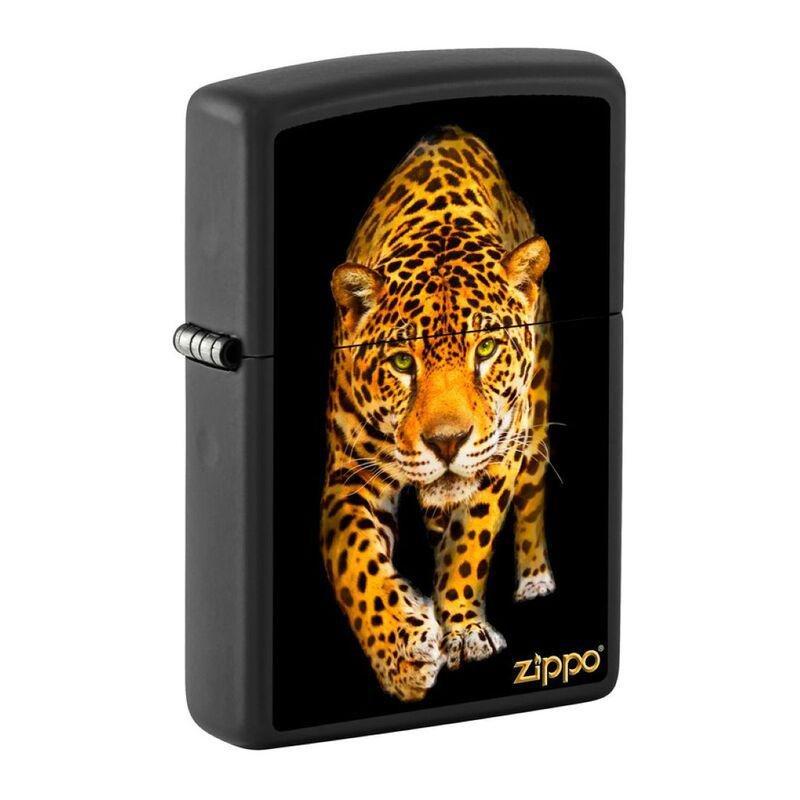 Zippo 218 Ci400735 Black Matte Jaguar Windproof Lighter, , large image number 3